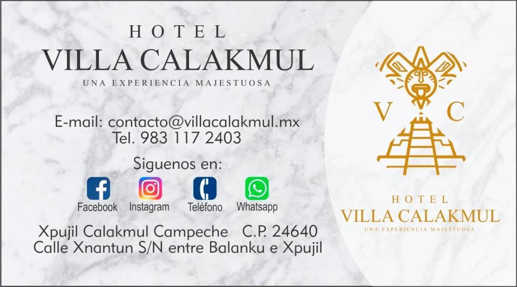 Hotel Villa Calakmul إكسبوجيل المظهر الخارجي الصورة
